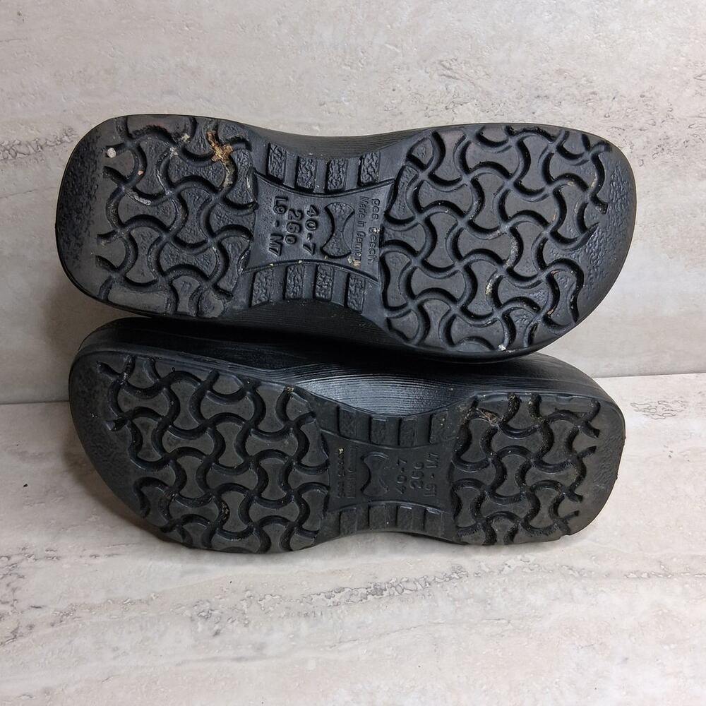 Birkenstock Profi Birki Black Clog Polyurethane Unisex Size 40 - Picture 8 of 8